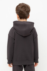 джемпер  для мальчика  К 302579/коричневый