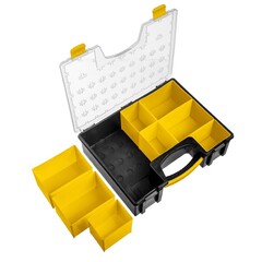 STAYER ROCKET-8, 420 х 330 х 110 мм, (16.5?), пластиковый органайзер с 8 съемными лотками (38033-16)