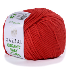 ORGANIC BABY COTTON,красный