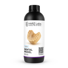 Фотополимерная смола HARZ Labs Dental Model Beige, бежевая, 1 кг