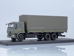 KAMAZ-65117 flatbed truck (restyling) with awning 1:43 Start Scale Models (SSM)