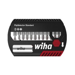 Набор бит FlipSelector SL/PH/PZ CrV 13шт Wiha 39029