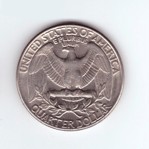 1/4 доллара 1990 (D). США. Медно-никель VF-XF