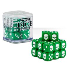 Набор шестигранных кубиков Citadel Dice Cube - Green