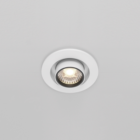Встраиваемый светодиодный светильник Maytoni Hidden DL045-01-10W4K-W