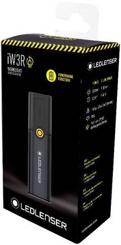 Фонарь универсальный Led Lenser IW3R чёрный 3.7Вт , светодиодный, (502173)