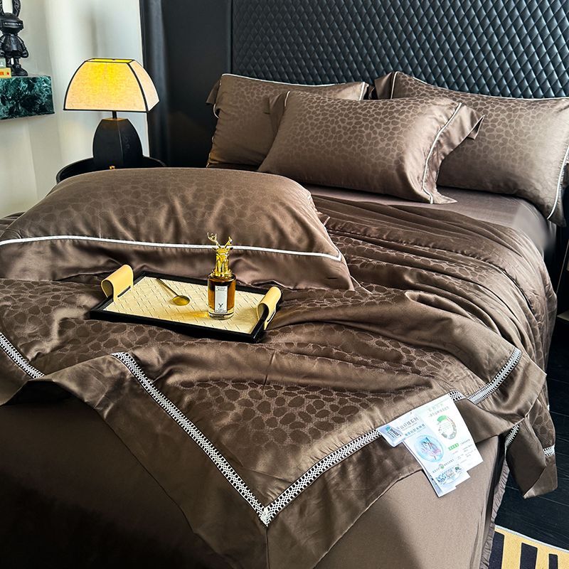 ZEPHYR HOME Двуспалка Тенсель с одеялом коричневый