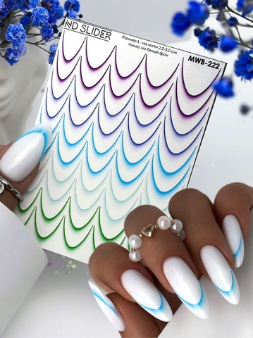 Слайдер-дизайн Nail Design Max WB-222