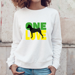 Свитшот "Басенджи - единственная любовь"