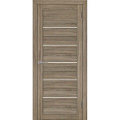 Купить Межкомнатная дверь экошпон Uberture 56001 дуб натуральный остеклённая