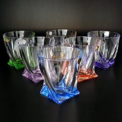 Набор из 6 цветных стаканов для виски Gradient, фото 4