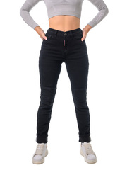 Мотоджинсы Starks ZENA Lite Slim Fit, чёрный