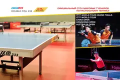 Стол теннисный Start Line Double Fish 233 черный