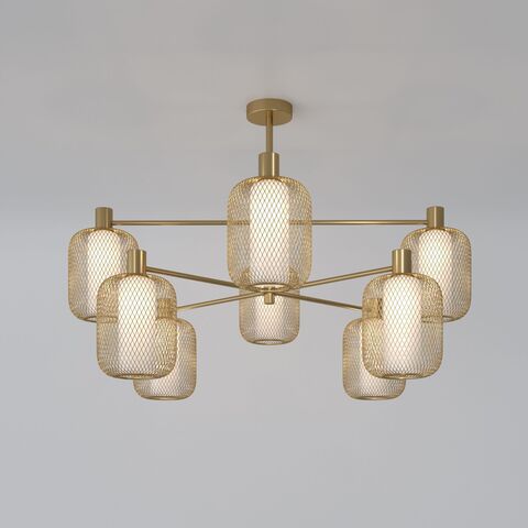 Люстра на штанге Eurosvet Voile 30192/8 золото