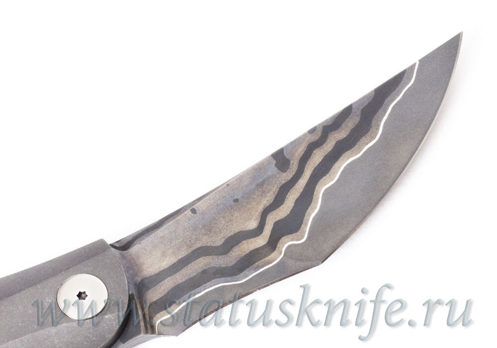 Нож Пират Khomiakov Alexey Pirat Laminated blade Titanium