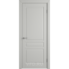 Межкомнатная дверь VFD (ВФД) Stockholm (Стокгольм) Cotton (эмаль светло-серая) 56ДГ02