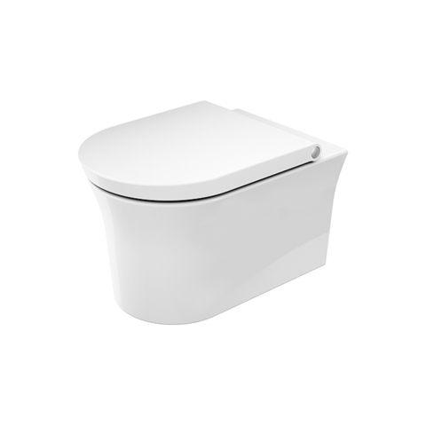 Duravit White Tulip Унитаз подвесной 370х540  мм безободковый, HygieneGlaze, цвет: белый 2576092000