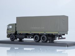 KAMAZ-65117 flatbed truck (restyling) with awning 1:43 Start Scale Models (SSM)