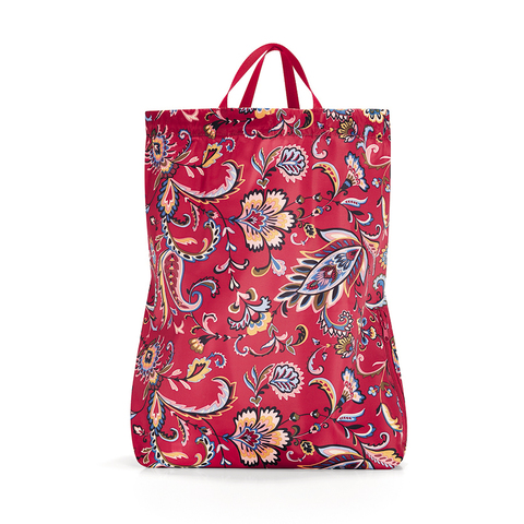 Рюкзак складной Mini maxi sacpack paisley ruby Reisenthel