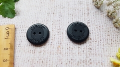 Пуговица костюмная, d 2,1 см, чёрный
