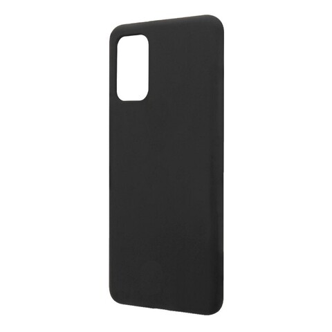 Силиконовый чехол Silicone Cover WS для Samsung Galaxy S20 (Черный)