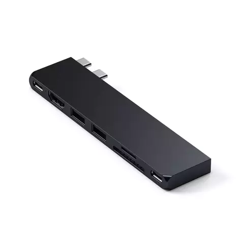 USB-хаб Satechi USB-C Pro Hub Slim Adapter, черный