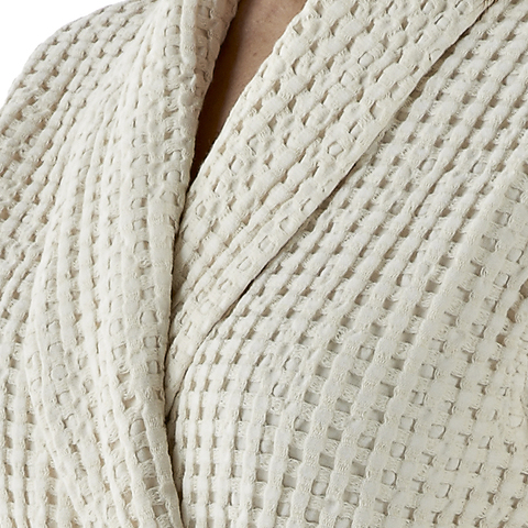 Халат вафельный Abyss & Habidecor Pousada 101 Ecru