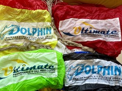 Б/У основные парашюты Ultimate 170/190 и Dolphin 2 210/235