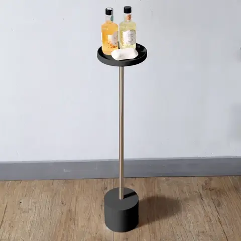 Стойка для ванной комнаты ABBER Stein AS1634MB черная матовая