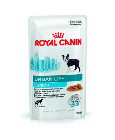 Royal Canin Urban Life Junior пауч для щенков 150 г