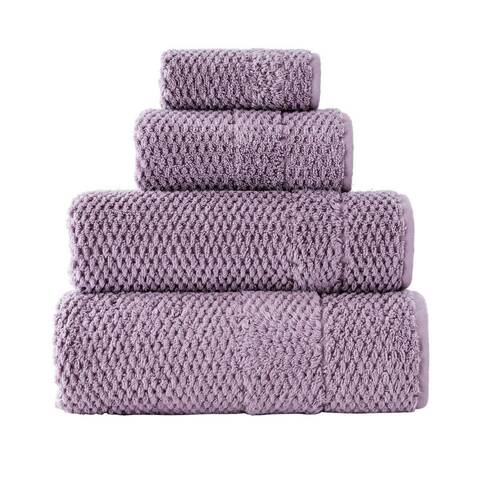 Полотенце 50х90 Arya home Arno сливовое