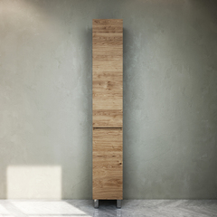 Шкаф-пенал напольный 30 см, правый, светлый дуб AM.PM Gem S - M91CSR0306OF