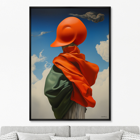 ArtNoMore - Репродукция картины на холсте Vibe collection, Homo novus, No 1, 2024г.