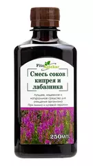 Смесь соков Кипрея (Иван-чая) и Таволги (Лабазника), 250 мл