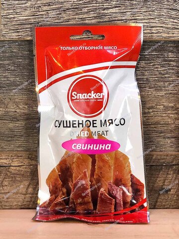 Мясо свинины сушёное 50 гр.
