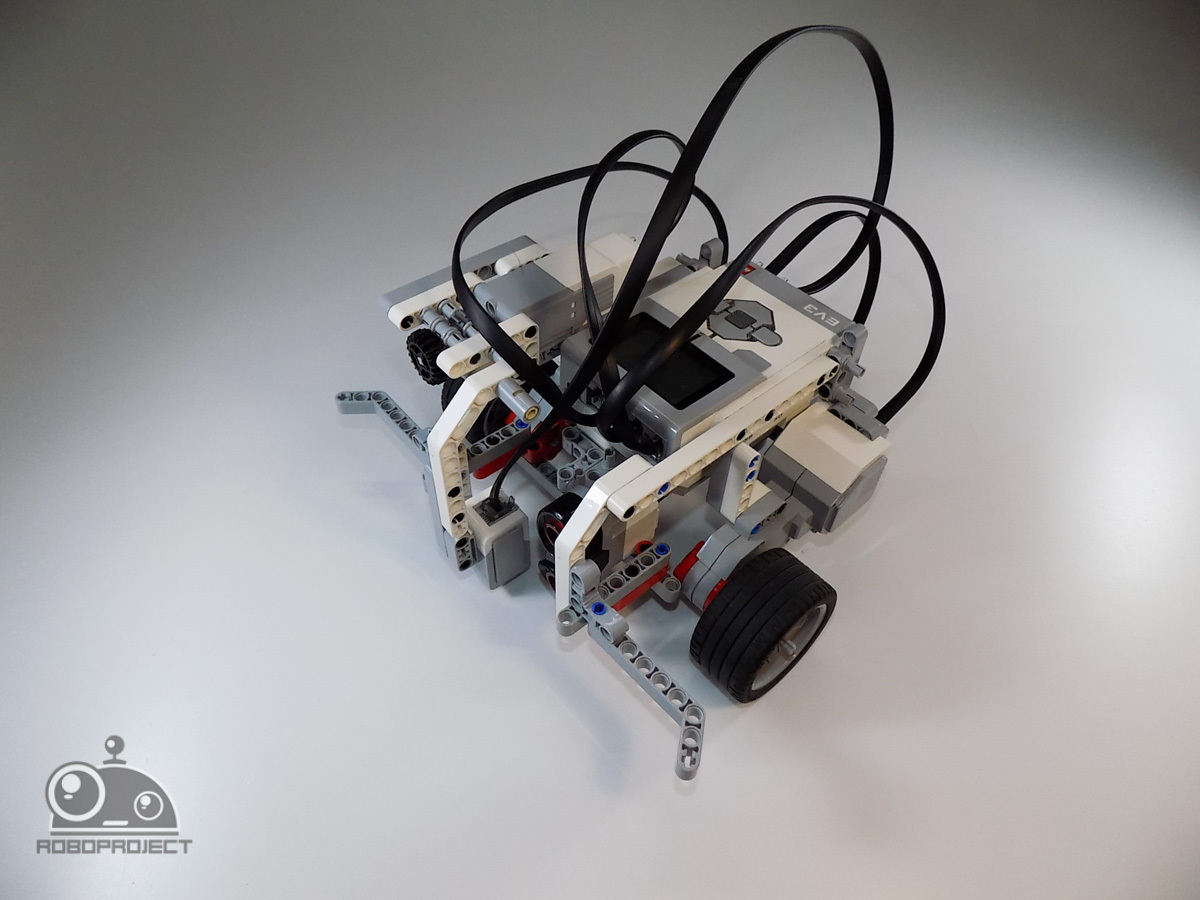 Lego Mindstorms EV3 | Инструкция по сборке Робота - сортировщика банок с  черной линии |550 руб