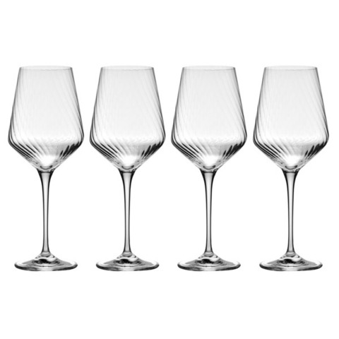 Набор бокалов для белого вина 4шт 390мл Krosno Авангард Люми