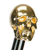 Зонт-трость Pasotti-479 Oxf-18 W33 Golden Skull