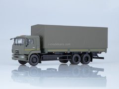 KAMAZ-65117 flatbed truck (restyling) with awning 1:43 Start Scale Models (SSM)