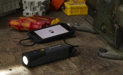 Фонарь универсальный Led Lenser IW3R чёрный 3.7Вт , светодиодный, (502173)