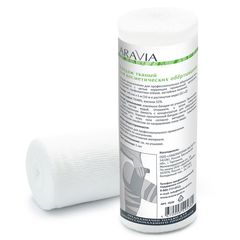 Бандаж тканный для косметических обертываний, 14 см x 5 м, ARAVIA Organic