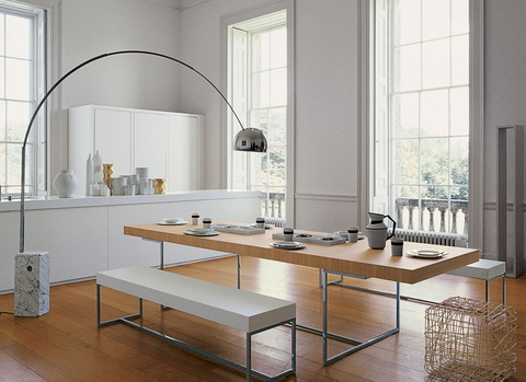 Торшер Arco White H240