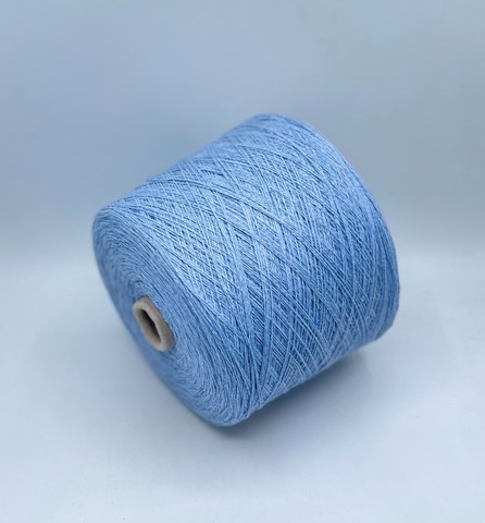 Filcom (пр.Италия), art-Capri 2/13 650м/100гр.50%Хлопок, 50%Кашемир цвет-Голубой меланж, арт.34661