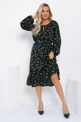 Платье Алания (черное) П12996-10М LT Collection