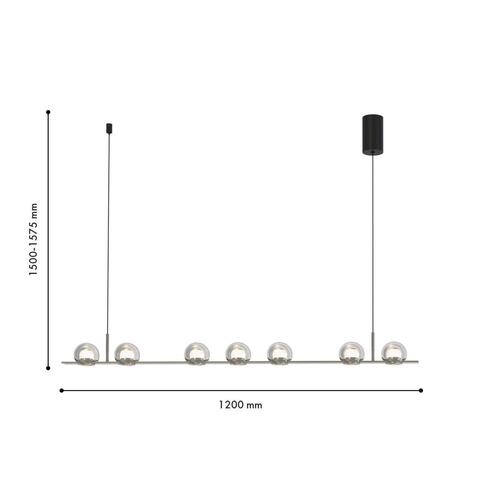 Подвесной светодиодный светильник Favourite Rosio 4291-7P