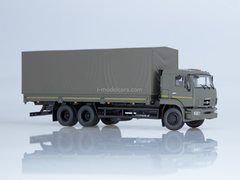 KAMAZ-65117 flatbed truck (restyling) with awning 1:43 Start Scale Models (SSM)
