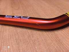 Алюминиевый руль PROTAPER EVO переменного сечения, красный / УЦЕНКА