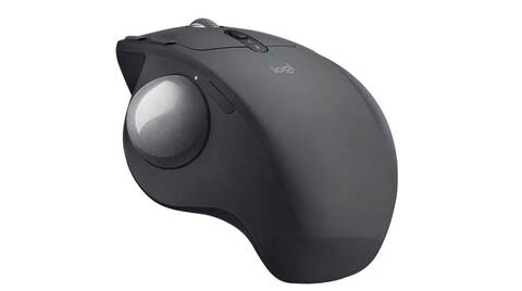 Мышь беспроводная Logitech Trackball MX ERGO, оптическая, 2000 dpi, Bluetooth/Радио, Li-pol, графитовый.