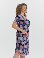 4728 Халат на пуговицах