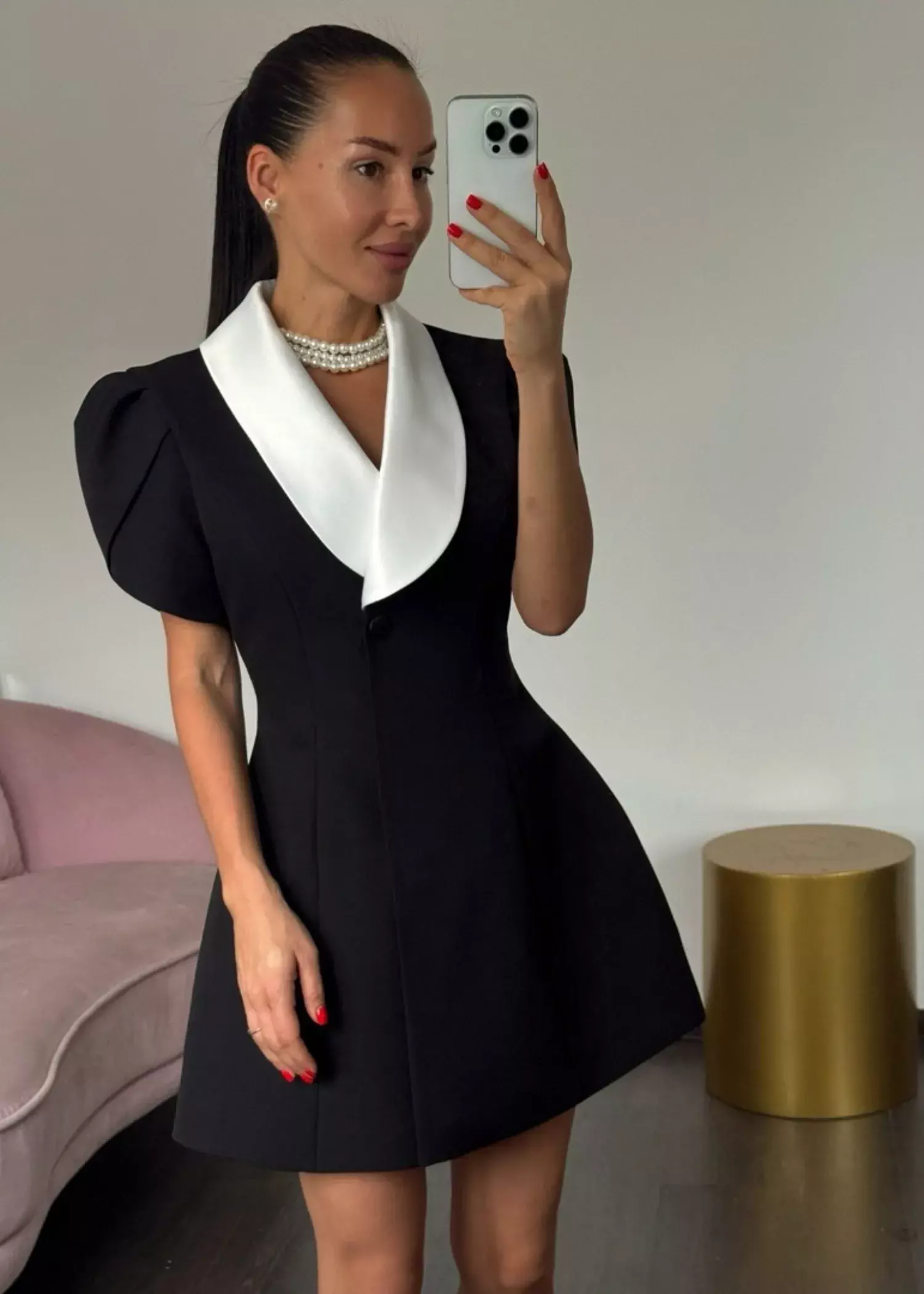 Платье "Вам и не снилось", черный